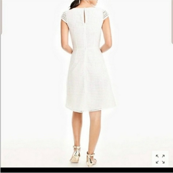 J CREW square lace dress women’s size 8 - Picture 2 of 9